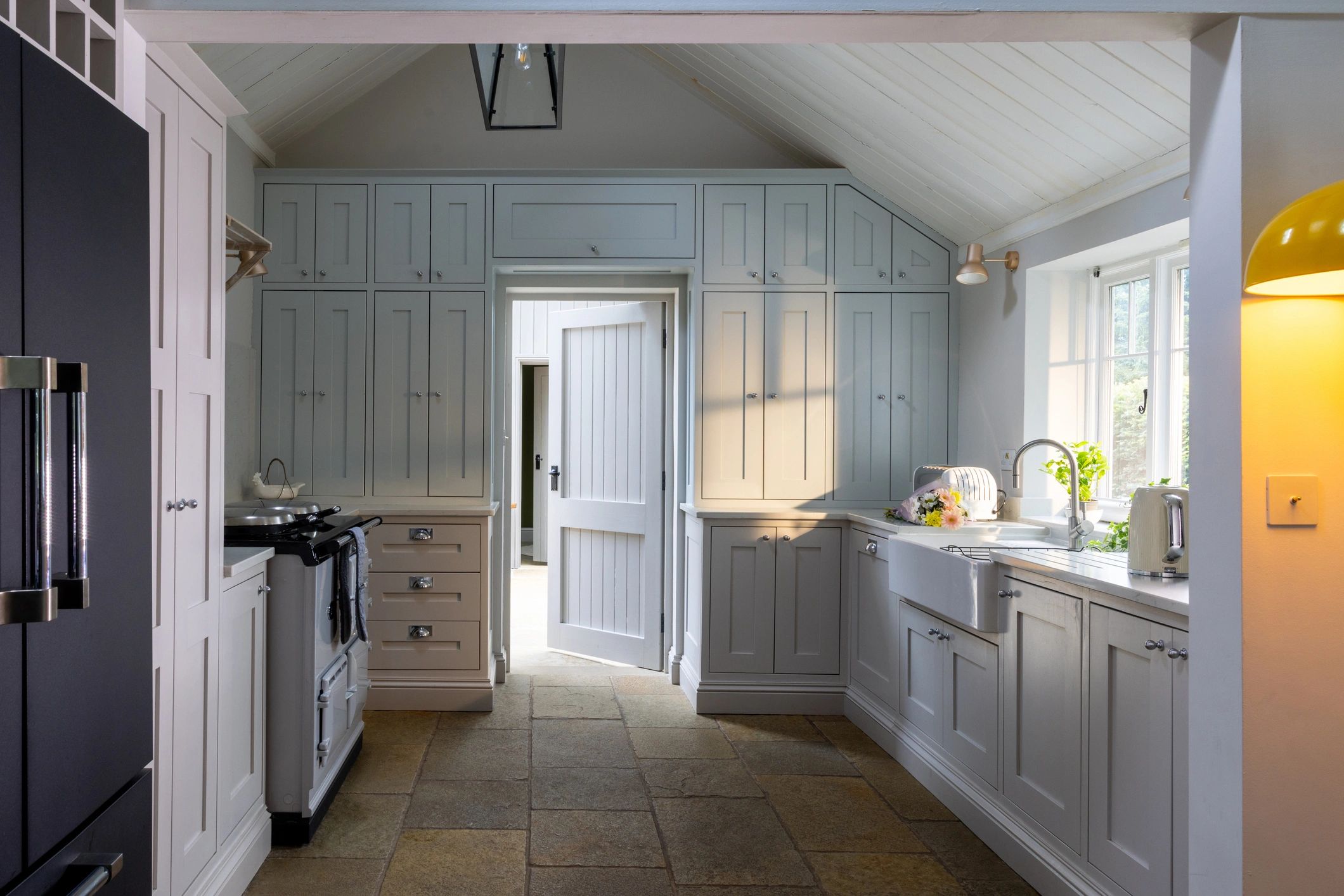 Refurbished residential kitchen interior