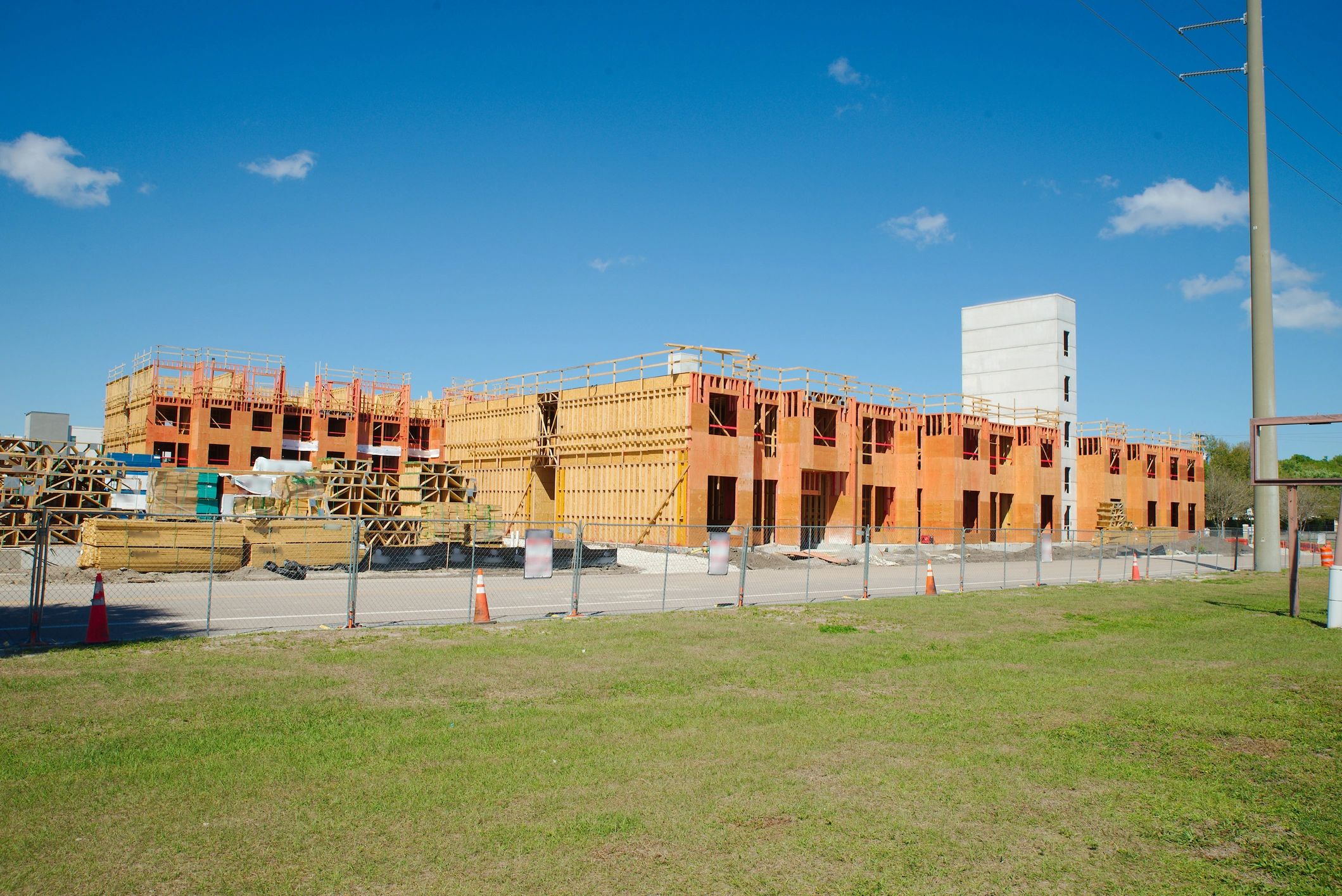 Residential construction and external works project